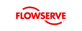 flowserve logo and location montage